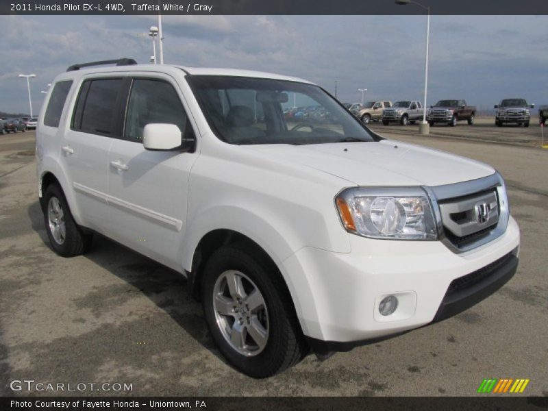 Taffeta White / Gray 2011 Honda Pilot EX-L 4WD