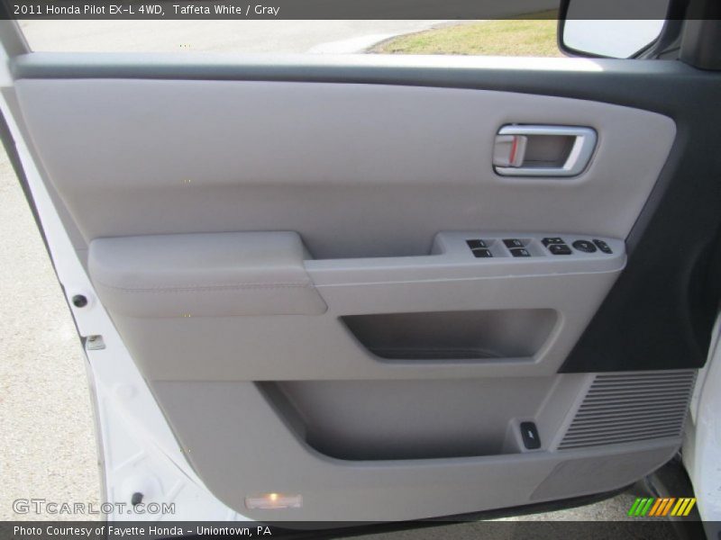 Taffeta White / Gray 2011 Honda Pilot EX-L 4WD