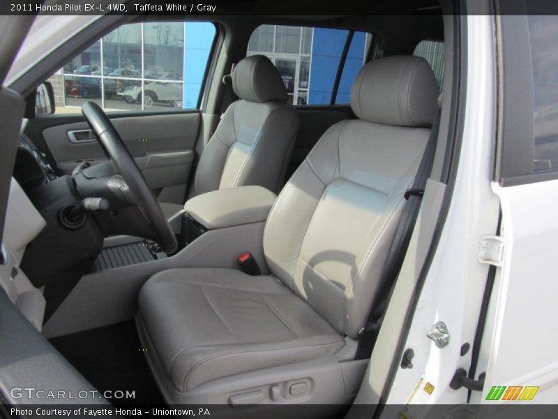 Taffeta White / Gray 2011 Honda Pilot EX-L 4WD