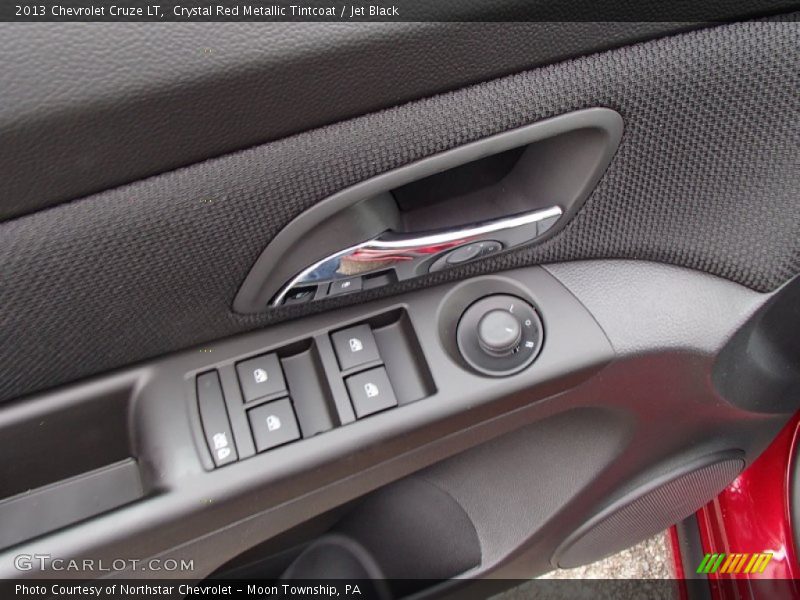 Crystal Red Metallic Tintcoat / Jet Black 2013 Chevrolet Cruze LT