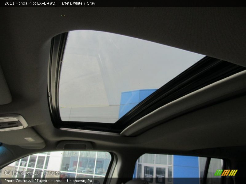 Taffeta White / Gray 2011 Honda Pilot EX-L 4WD