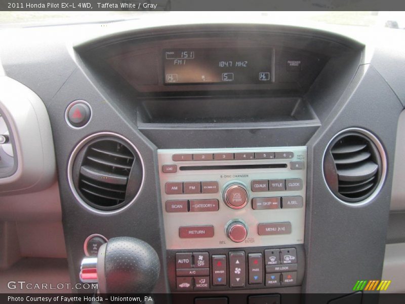 Taffeta White / Gray 2011 Honda Pilot EX-L 4WD