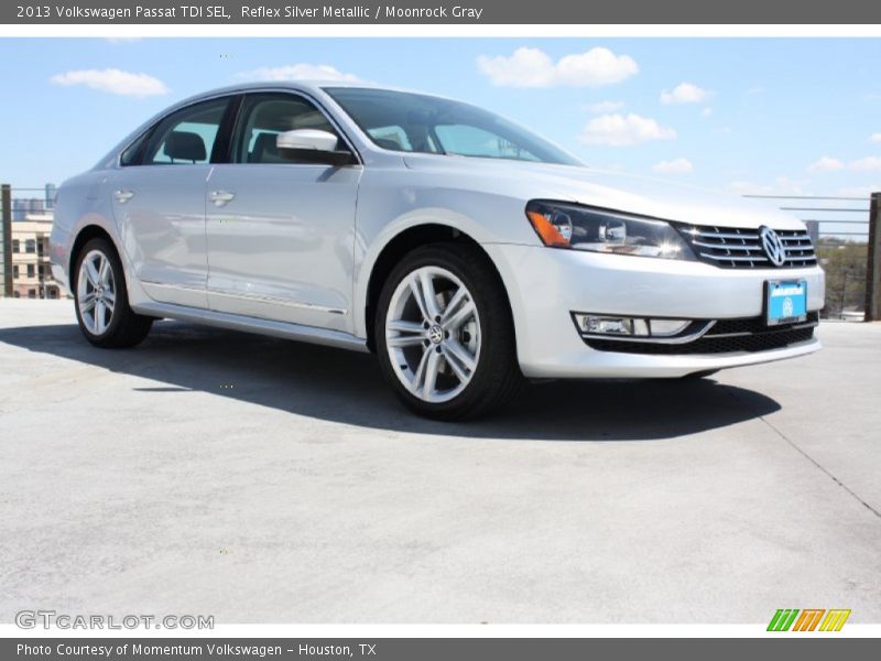 Reflex Silver Metallic / Moonrock Gray 2013 Volkswagen Passat TDI SEL