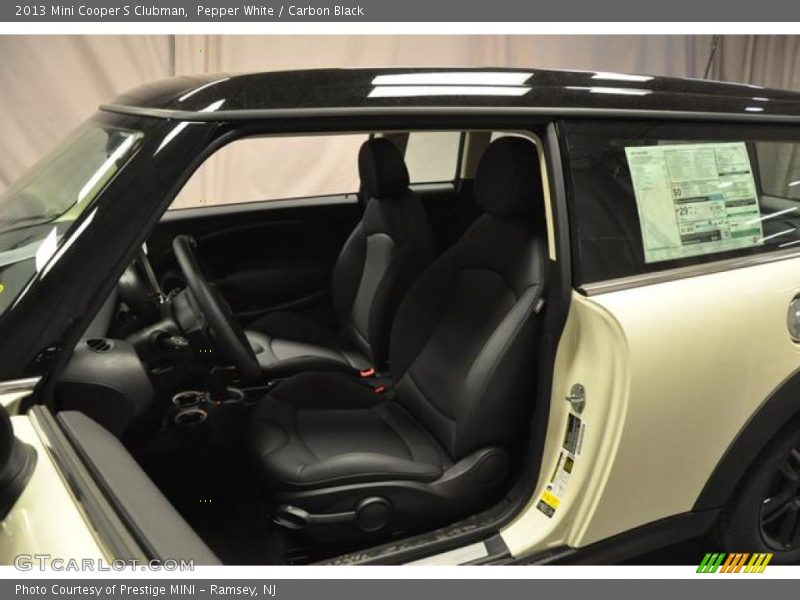 Pepper White / Carbon Black 2013 Mini Cooper S Clubman