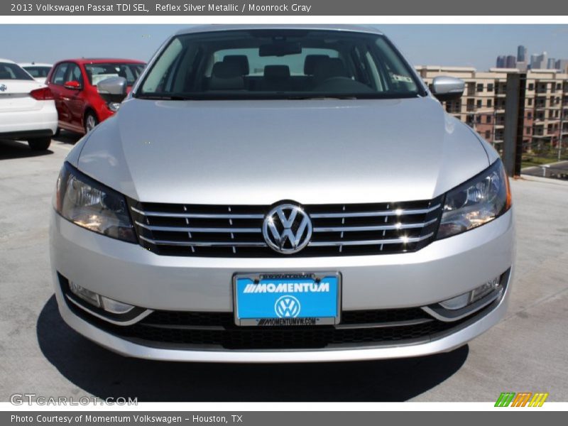 Reflex Silver Metallic / Moonrock Gray 2013 Volkswagen Passat TDI SEL