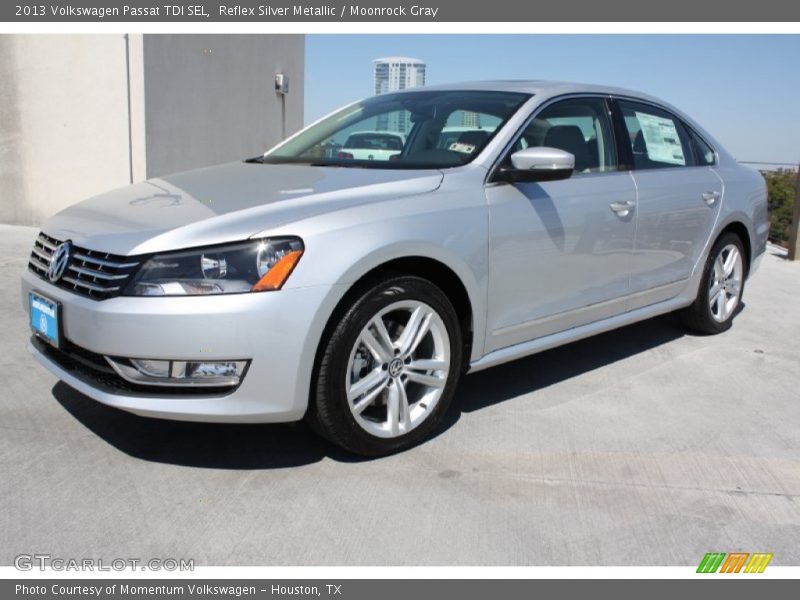 Reflex Silver Metallic / Moonrock Gray 2013 Volkswagen Passat TDI SEL