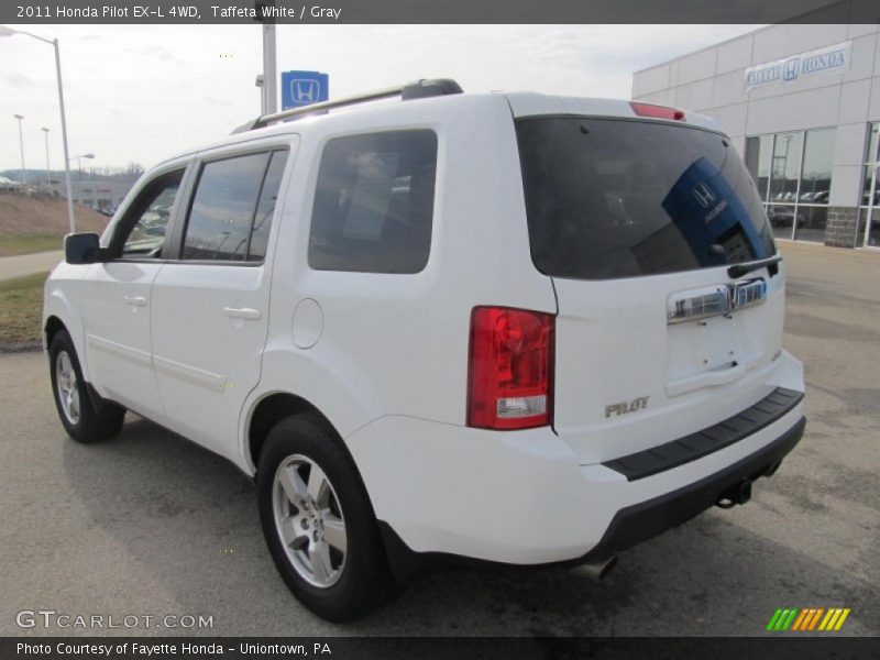 Taffeta White / Gray 2011 Honda Pilot EX-L 4WD