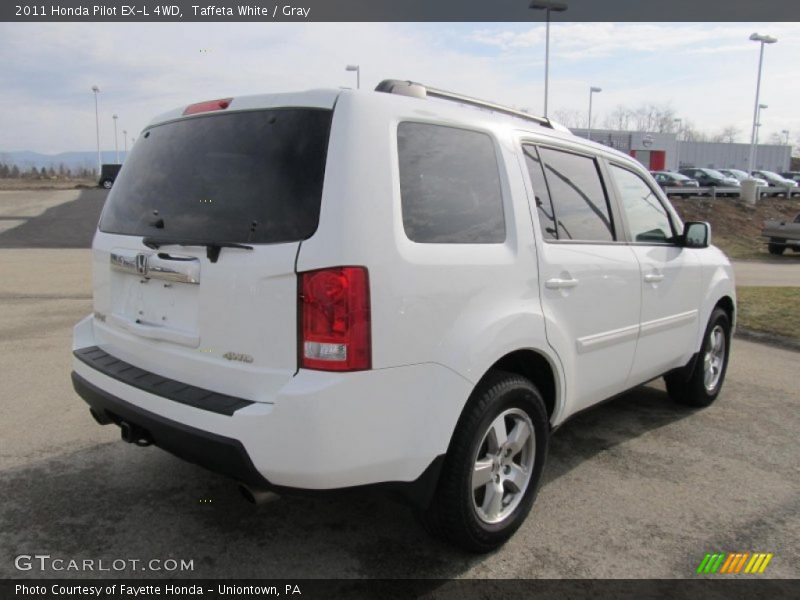 Taffeta White / Gray 2011 Honda Pilot EX-L 4WD