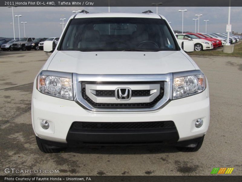 Taffeta White / Gray 2011 Honda Pilot EX-L 4WD