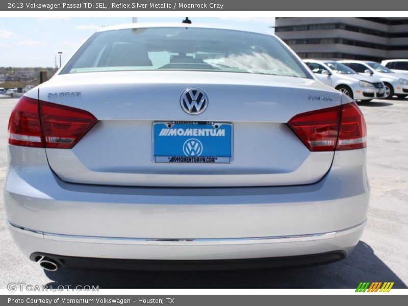 Reflex Silver Metallic / Moonrock Gray 2013 Volkswagen Passat TDI SEL