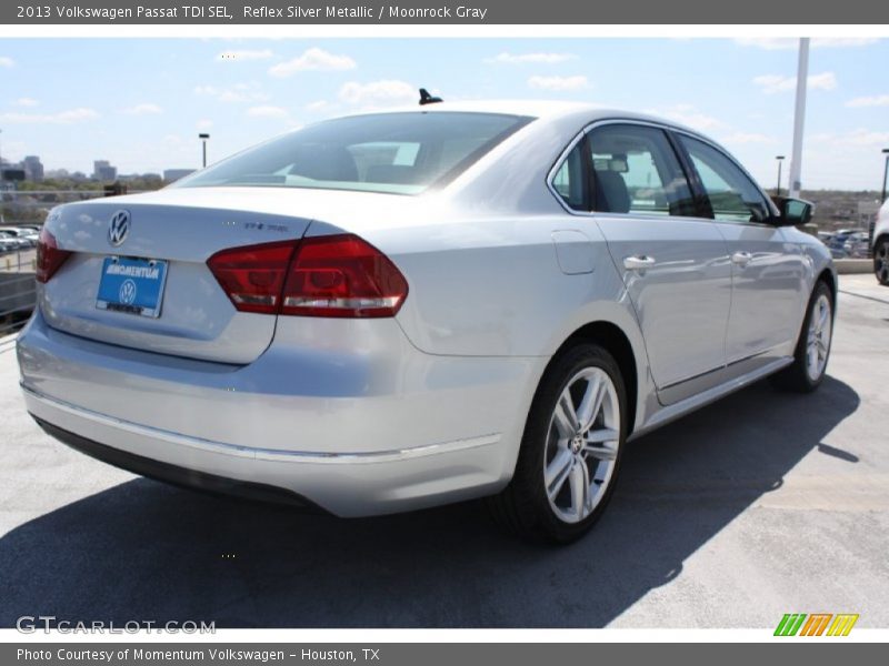 Reflex Silver Metallic / Moonrock Gray 2013 Volkswagen Passat TDI SEL