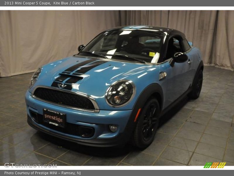 Kite Blue / Carbon Black 2013 Mini Cooper S Coupe