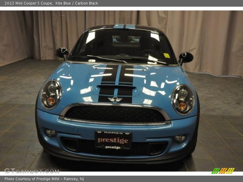 Kite Blue / Carbon Black 2013 Mini Cooper S Coupe