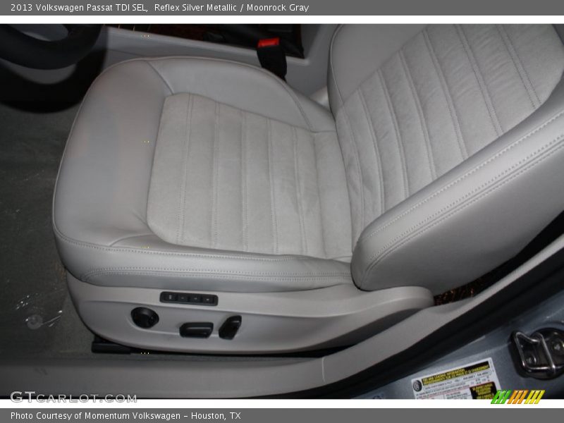 Front Seat of 2013 Passat TDI SEL