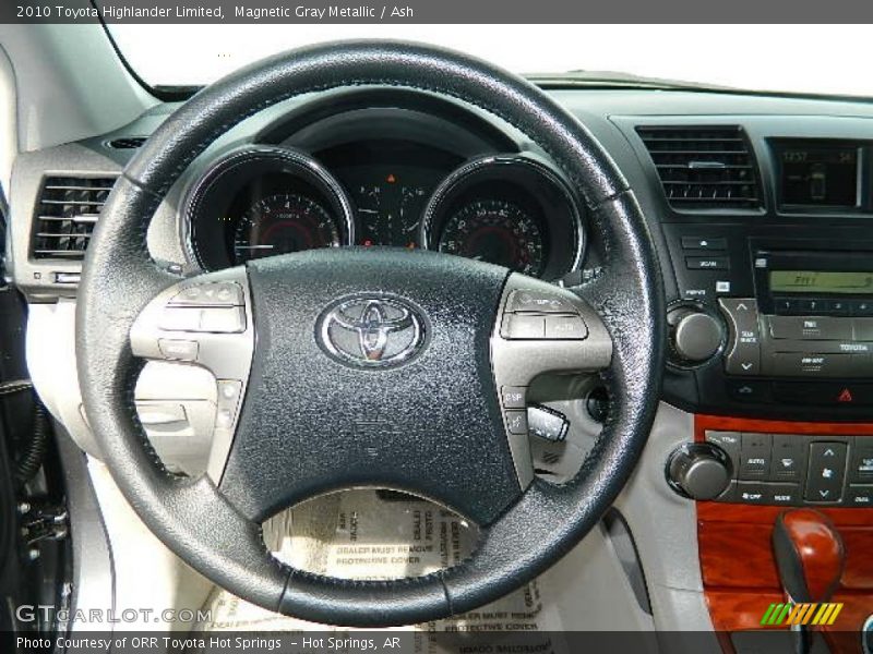 Magnetic Gray Metallic / Ash 2010 Toyota Highlander Limited