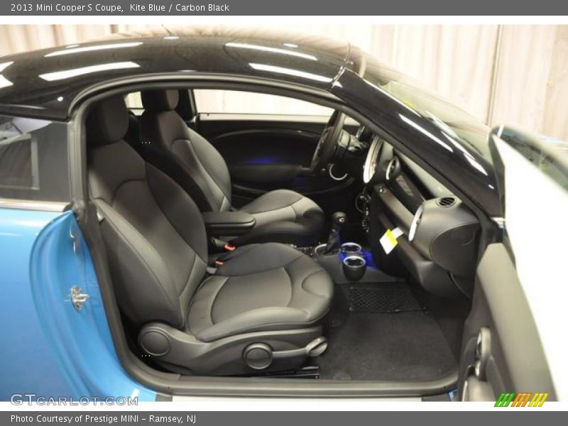 Kite Blue / Carbon Black 2013 Mini Cooper S Coupe