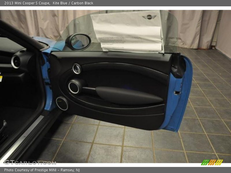 Kite Blue / Carbon Black 2013 Mini Cooper S Coupe