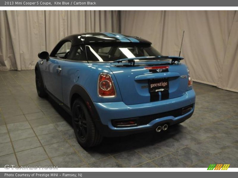 Kite Blue / Carbon Black 2013 Mini Cooper S Coupe