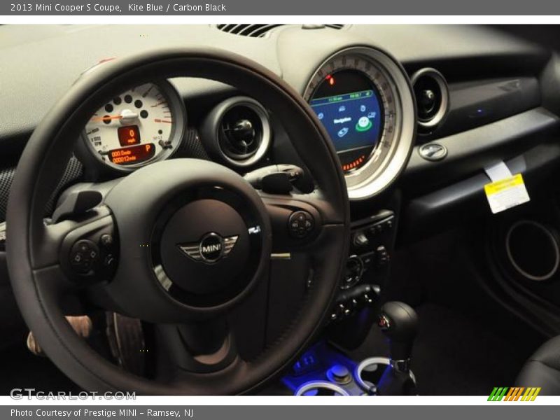 Kite Blue / Carbon Black 2013 Mini Cooper S Coupe