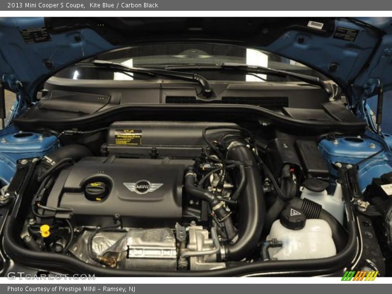 Kite Blue / Carbon Black 2013 Mini Cooper S Coupe
