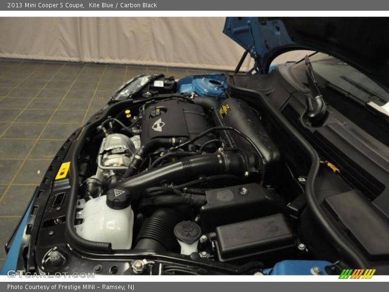 Kite Blue / Carbon Black 2013 Mini Cooper S Coupe
