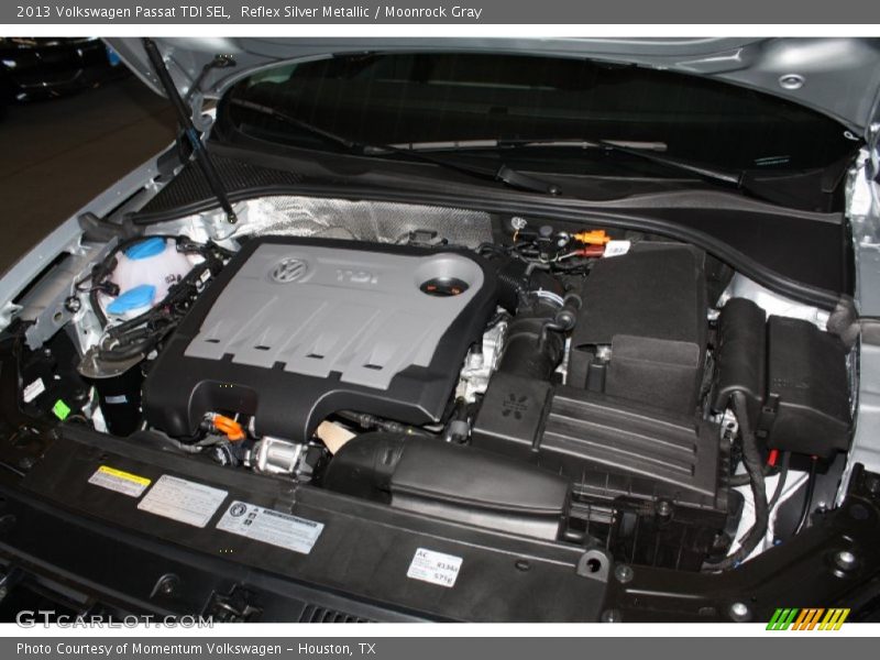 2013 Passat TDI SEL Engine - 2.0 Liter TDI DOHC 16-Valve Turbo-Diesel 4 Cylinder