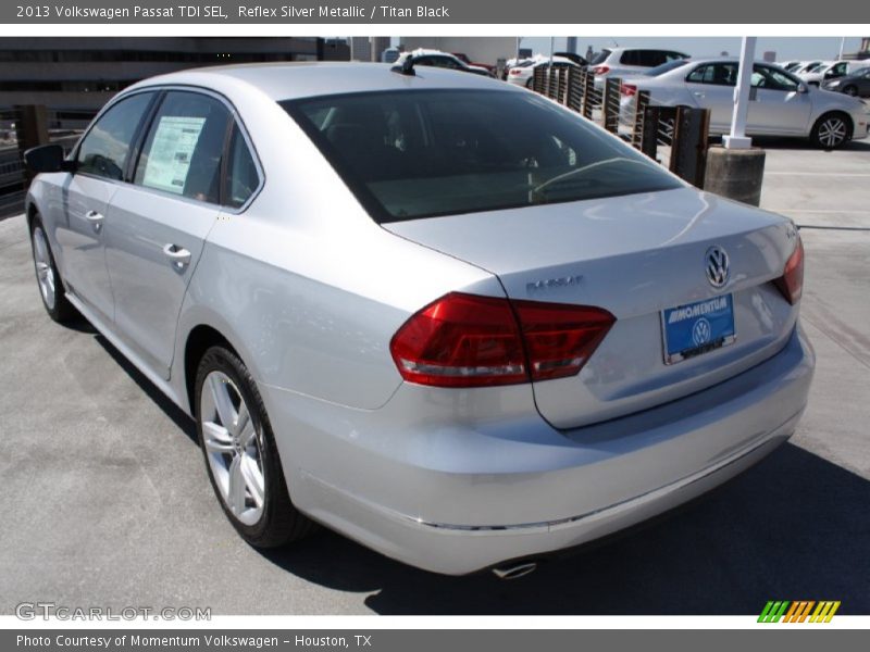 Reflex Silver Metallic / Titan Black 2013 Volkswagen Passat TDI SEL