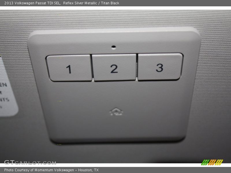 Reflex Silver Metallic / Titan Black 2013 Volkswagen Passat TDI SEL
