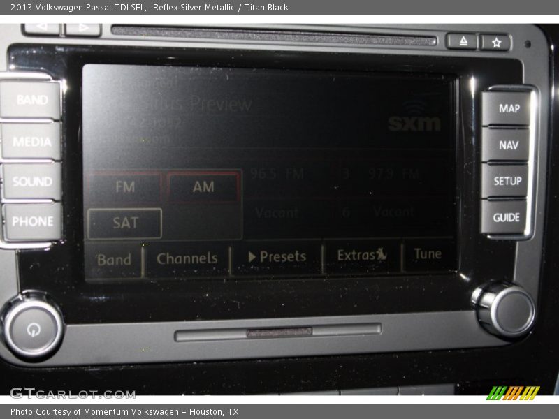 Reflex Silver Metallic / Titan Black 2013 Volkswagen Passat TDI SEL