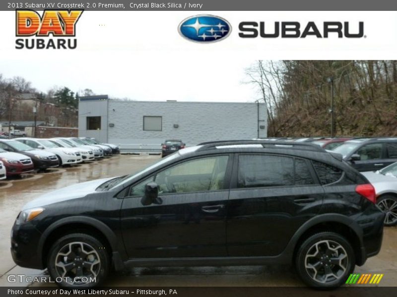 Crystal Black Silica / Ivory 2013 Subaru XV Crosstrek 2.0 Premium