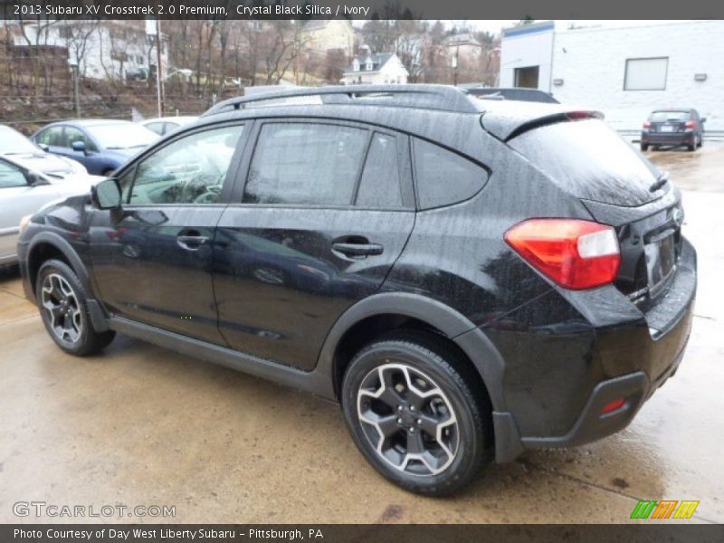 Crystal Black Silica / Ivory 2013 Subaru XV Crosstrek 2.0 Premium