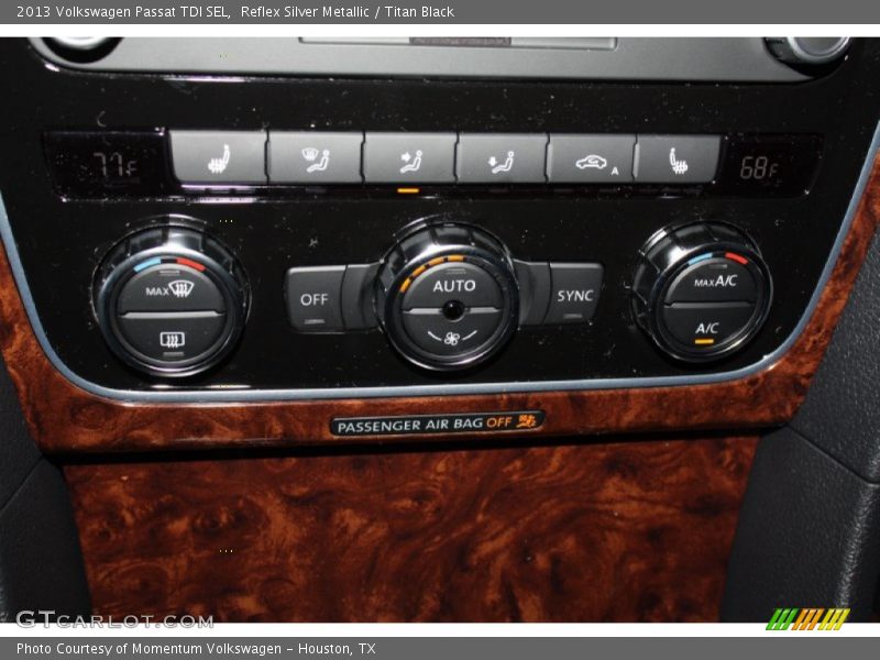 Reflex Silver Metallic / Titan Black 2013 Volkswagen Passat TDI SEL