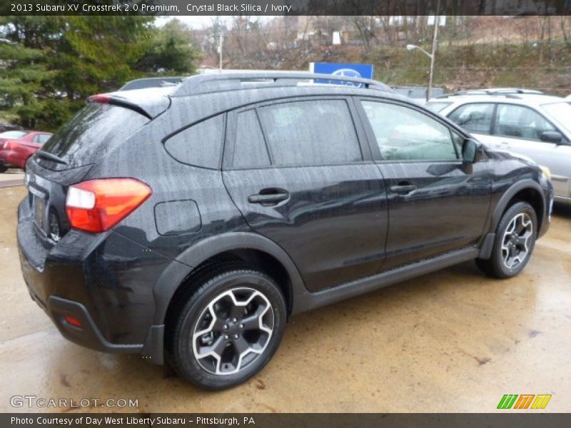 Crystal Black Silica / Ivory 2013 Subaru XV Crosstrek 2.0 Premium