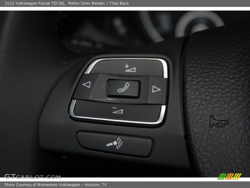 Reflex Silver Metallic / Titan Black 2013 Volkswagen Passat TDI SEL