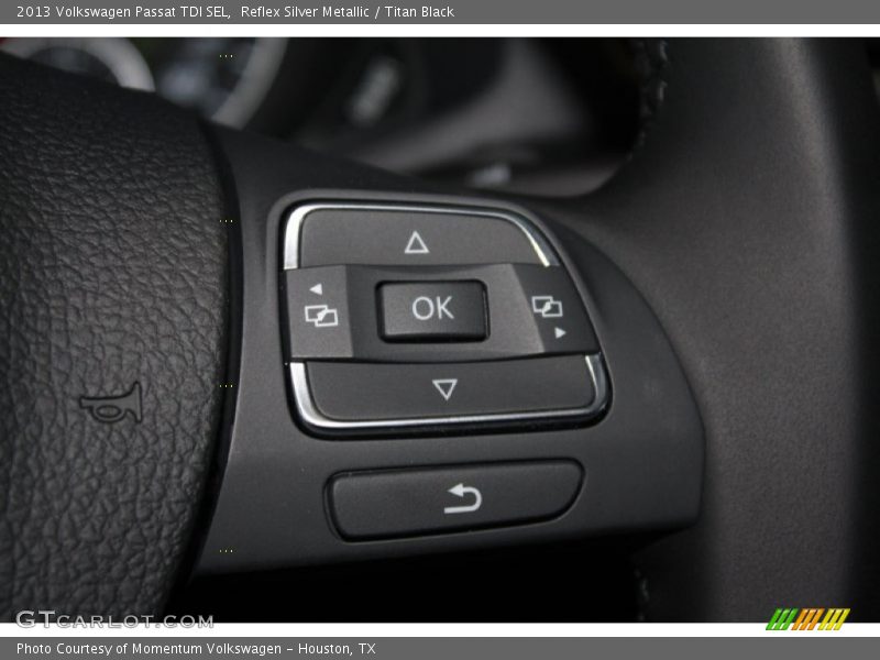Reflex Silver Metallic / Titan Black 2013 Volkswagen Passat TDI SEL