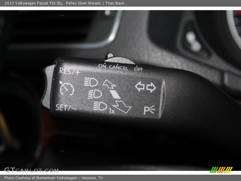 Reflex Silver Metallic / Titan Black 2013 Volkswagen Passat TDI SEL
