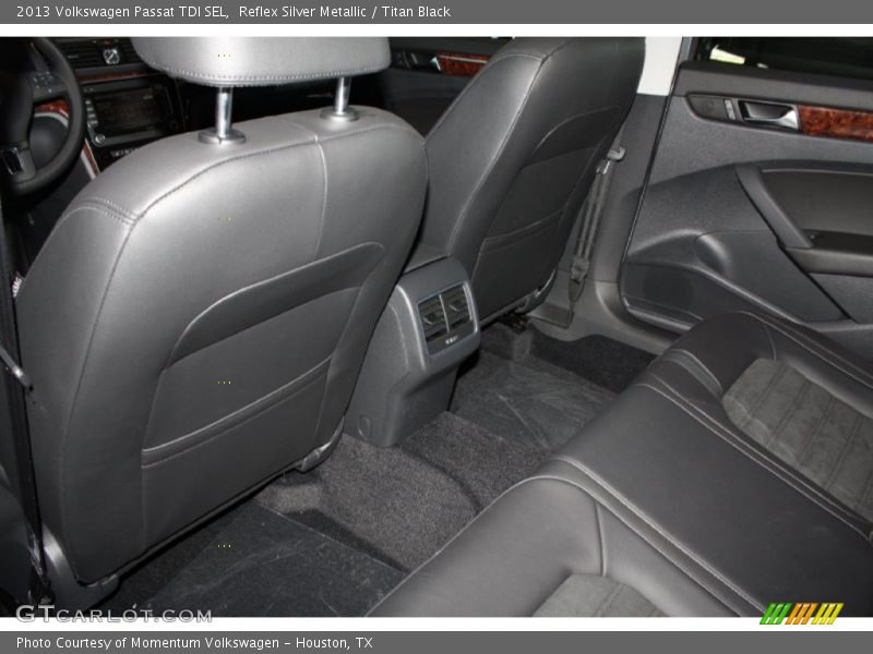 Reflex Silver Metallic / Titan Black 2013 Volkswagen Passat TDI SEL