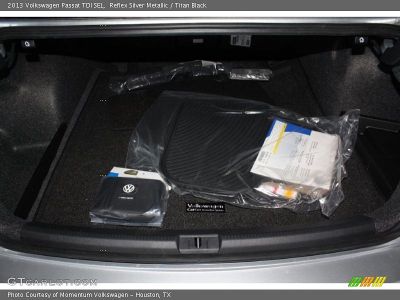 Reflex Silver Metallic / Titan Black 2013 Volkswagen Passat TDI SEL