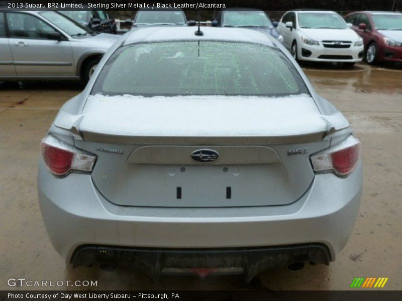 Sterling Silver Metallic / Black Leather/Alcantara 2013 Subaru BRZ Limited