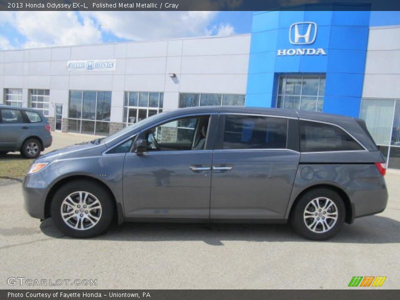 Polished Metal Metallic / Gray 2013 Honda Odyssey EX-L