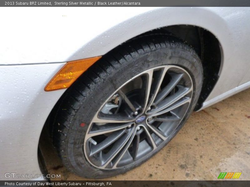 Sterling Silver Metallic / Black Leather/Alcantara 2013 Subaru BRZ Limited