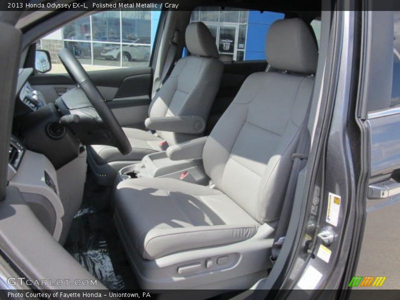 Polished Metal Metallic / Gray 2013 Honda Odyssey EX-L