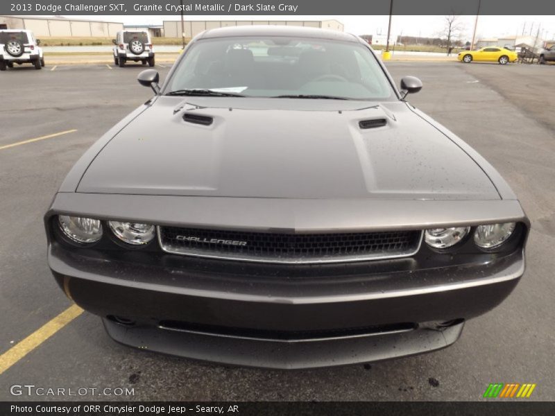 Granite Crystal Metallic / Dark Slate Gray 2013 Dodge Challenger SXT
