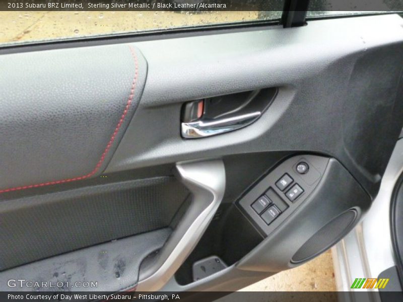 Sterling Silver Metallic / Black Leather/Alcantara 2013 Subaru BRZ Limited