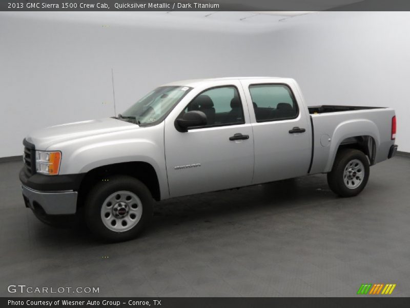 Quicksilver Metallic / Dark Titanium 2013 GMC Sierra 1500 Crew Cab