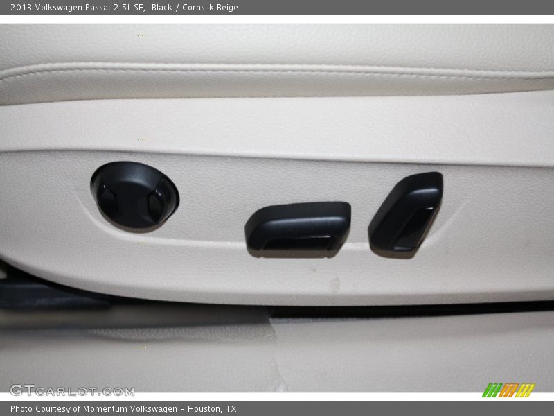 Black / Cornsilk Beige 2013 Volkswagen Passat 2.5L SE