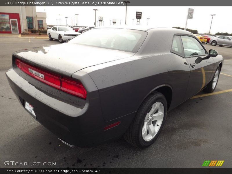 Granite Crystal Metallic / Dark Slate Gray 2013 Dodge Challenger SXT