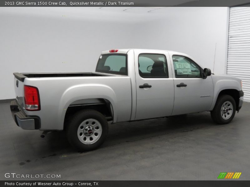 Quicksilver Metallic / Dark Titanium 2013 GMC Sierra 1500 Crew Cab