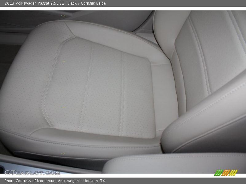 Black / Cornsilk Beige 2013 Volkswagen Passat 2.5L SE