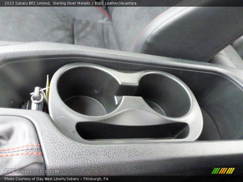 Sterling Silver Metallic / Black Leather/Alcantara 2013 Subaru BRZ Limited